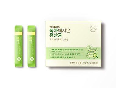 녹차에서 온 유산균 출시 상세보기