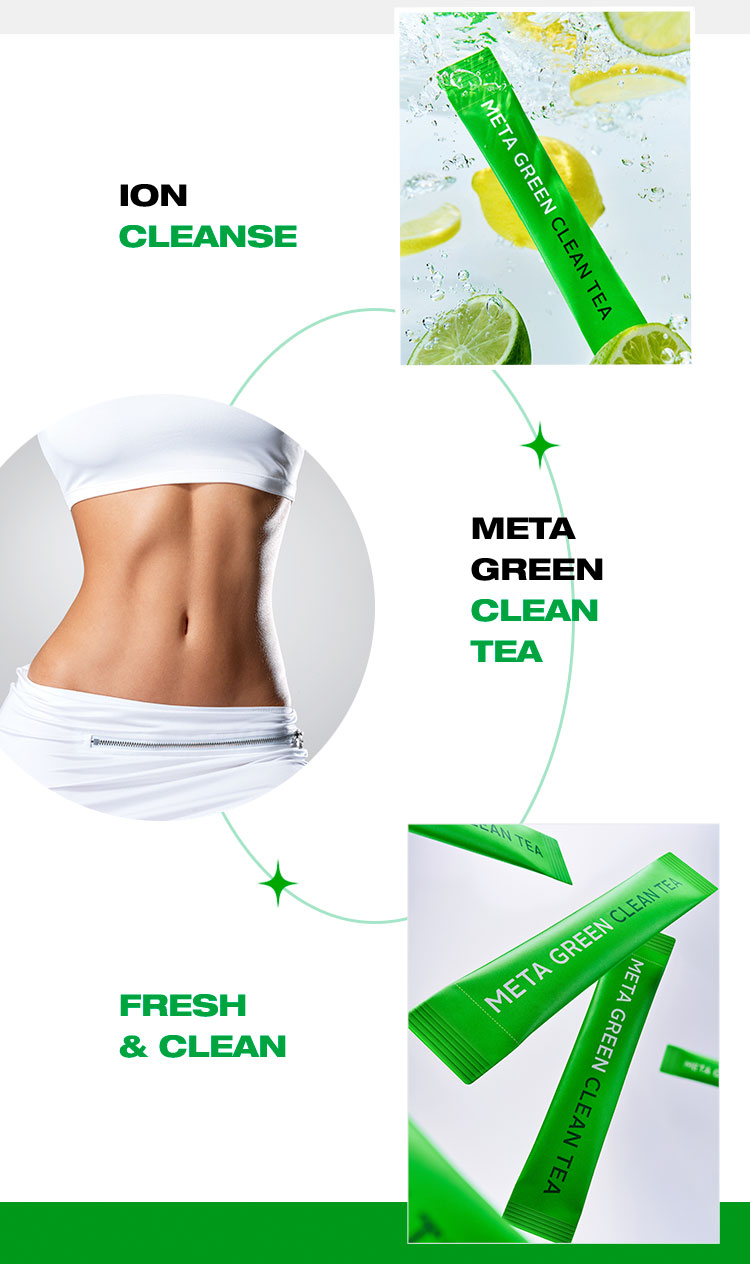 ION CLEANSE META GREEN CLEAN TEA FRESH & CLEAN