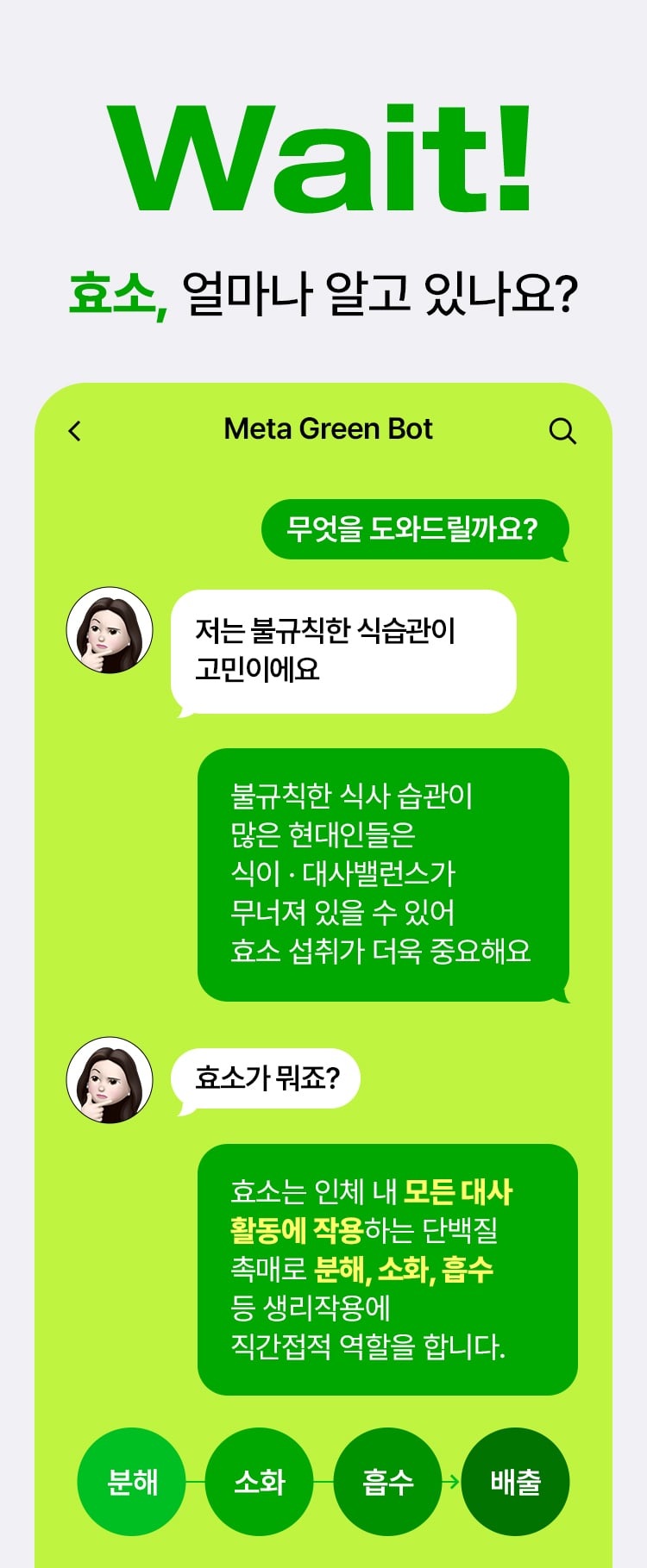 메타그린 효소